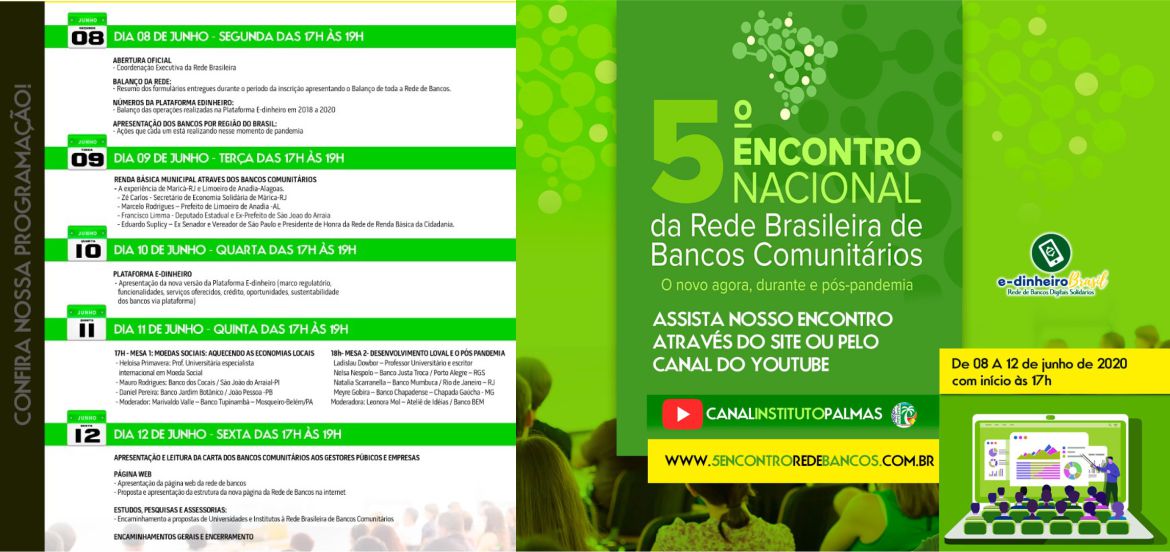 V Encontro Nacional da Rede Brasileira de Bancos Comunitários